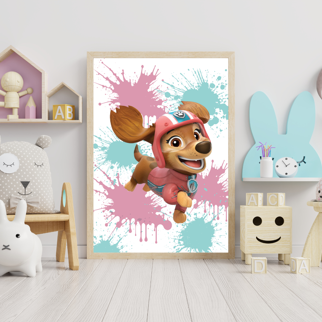 Liberty Paw Patrol Nursery Print