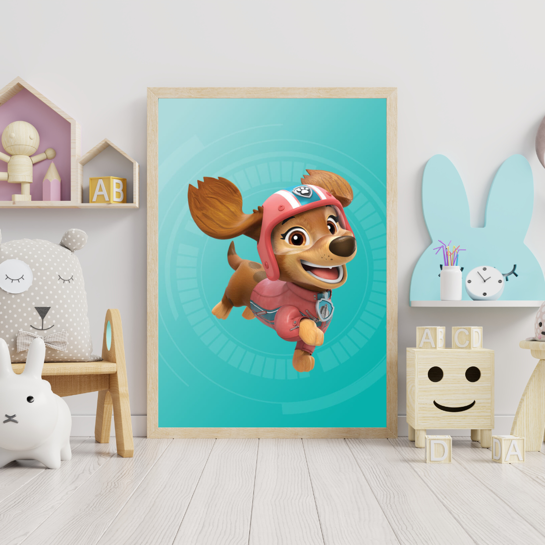 Liberty Paw Patrol Nursery Print