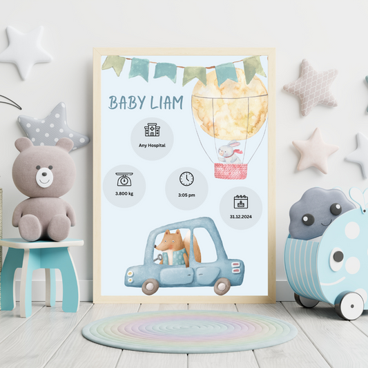 Personalised Nursery Print