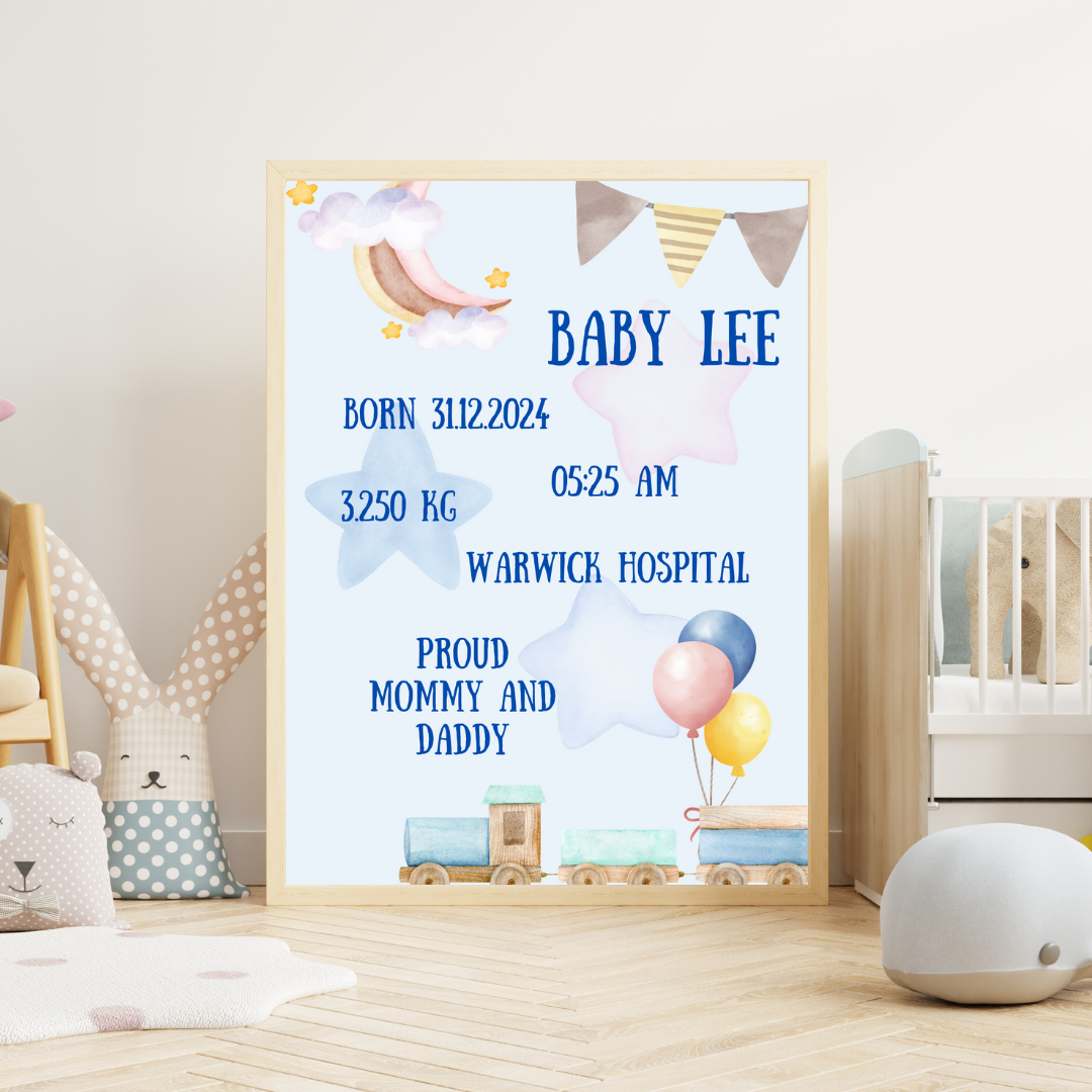 Personalised Nursery Print