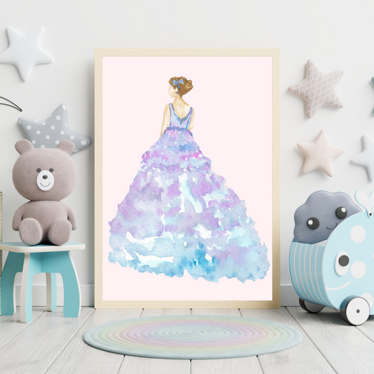 Princess Nursery Print