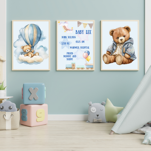 Personalised Bear Prints