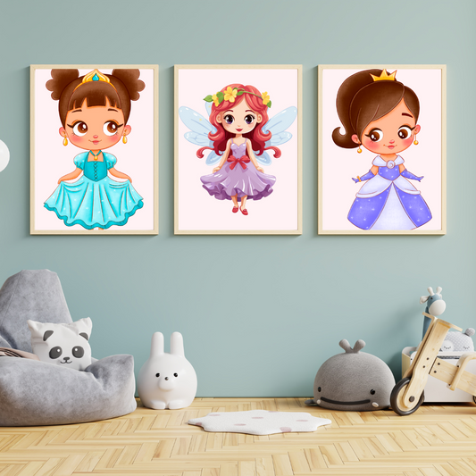 Set of 3 Princesses